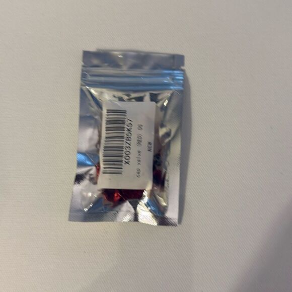 Acura Valve Stem Caps in Red Set of 4 NWT - Picture 4 of 4